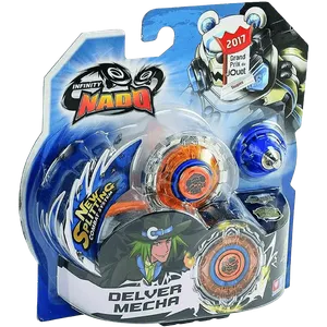 Set de Juguete Lanzador BeyBlade Infinity Nado Standard Series Delver Mecha